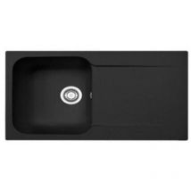 Fregadero MEPAMSA Kite 86.50 1c 1e Negro 86cm