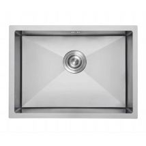 Gresinex - Fregadero Omega Bajo Encimera Insonorizado - Revestimiento Couleur: Chrome brillant - Taille: 55x45