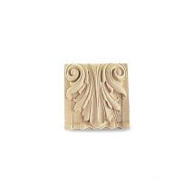 Fregio in Pasta di legno per Arredo e Restauri 8x8cm 4859
