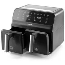 Jocca - freidora aire sin aceite digital doble 4L+4L - 1700 w