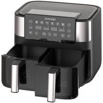 Freidora de Aire Concept FR8000 Negro Plateado 2850 W 8 L - Marca: Concept - EAN: 8595631069110
