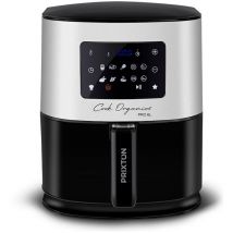 Prixton - Freidora de Aire 6L COOK6L 1700W Negro, Plata