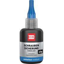 Hafu - Frein de vis moyennement résistant. bleu. 40g inbus vis de blocage. (Par 12)