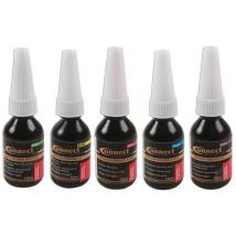 Frein filet et fixation assortis 5 flacons de 10 ml
