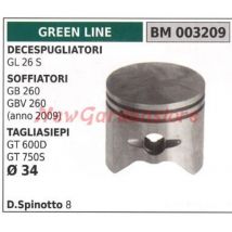 Freischneidekolben Gl 26s Heckenscherengebläse Ø 39mm Greenline 003209