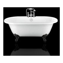 Rogier&mothes - Freistehende Badewanne chelsea Adlerfüße schwarz 170