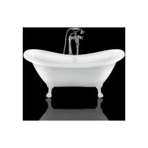 Rogier&mothes - Freistehende Badewanne Darlington Löwenfüße Weiss 175