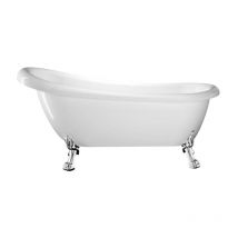 Rogier&mothes - Freistehende Badewanne richmond Löwenfüße chrom 171