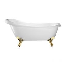 Rogier&mothes - Freistehende Badewanne richmond Adlerfüße gold 171