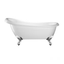 Rogier&mothes - Freistehende Badewanne Richmond Adlerfüße Chrom 171