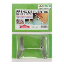 Freno puerta 35mm. 508 blister , Freno de puerta 508 de 35mm de anchoFabricado en goma y plásticoColor semitransparenteEvita portazos y daños por