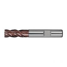 Promat - Fresa a candela din 6527L D.14mm inserto-L.35mm in metallo duro integrale TiAlN hb Z.4 lungo