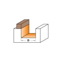 711.150.11b Fresa A Tagli Diritti C/cusc. Hw S=6 D=15x20x57 Dx