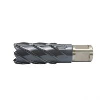 Fresa de timar, Acero de corte rápido Co, - revestimiento RQX, profundidad de corte de 50 mm, Ø de broca : 25 mm