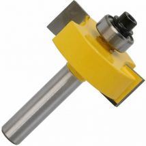 KZQ - Fresa per fresa con gambo da 8 mm Fresa per fresa con 6 cuscinetti per profondità multiple 28,6 mm, 22,2 mm, 19,05 mm, 15,9 mm, 12,7 mm, 9,52