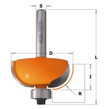 CMT - 837.951.11 fresa r.convexo c/rodam. hm S=12.7 D=50.7 R=19