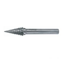 Fresa skm D.12mm testa-L.25mm gambo-D.6mm hm galv