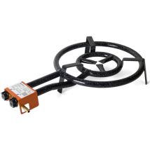 Bruciatore Paella 50 cm – 14,10 kW – 2 Anelli – Gas Butano/Propano – Irritrol