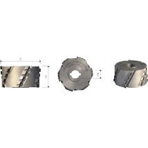 Mobiltecnica - MTECF017.10 - fraises bordeuses à HeLICE en diamant D100 pcd H4,5 mm angle axial 30° .10D100 LU45 Z2+2 ZTOT12 DB30 AX30° gau H4,5