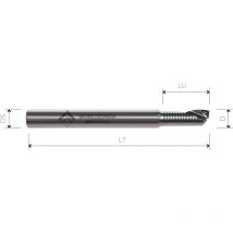 Mobiltecnica Spindel-Fräse Z1 16mm Durchmesser 42mm Schnitthöhe für Holz und Kunststoff
