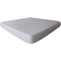 Fresh - Drap Housse 140x190cm Blanc Imperméable et Respirant