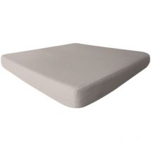 Fresh - Drap Housse 90x190cm Beige Imperméable et Respirant