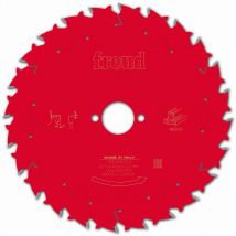 Hoja para sierra circular portátil Freud 210 2,4/1,8 AL30 Z24 ba 15° - F03FS09725 -FR15W003H