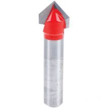 Freud V-Groove Bit 6.35 mm Shank 90 X10 Angle X Cutting Height -
