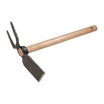 Gancio piccolo LxL45cm foglia larga e 2 rebbi Freund Victoria