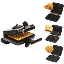 Frifri - Waffel-waffel-sandwich 3 Platten 1200 W Schwarz Fri022824512blp