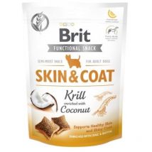 Snacks pour Chiens vafo praha s.r.o. Brit Dog 150g Snack Skin & Coat Krill Coconut (8595602539963)