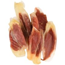 Flamingo Pet Products - Friandise Lamelles De Lapin Enveloppé De Poulet Hapki Bbq Pour Chien 85 G Sans Gluten - Flamingo