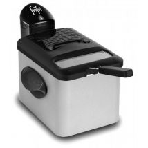 Friggitrice semiprofessionale 3,5l 3200w nera / grigia - f1905duo Frifri