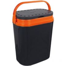 Frigo passivo da campeggio portatile 12 litri 30x20x40 cm nero e arancione Solaris Orange Giò Style