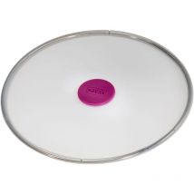 Frischhaltedeckel aus Silikon Rund 28cm Transparent