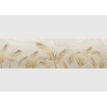 Frise auto-collante feuilles de palmier dorées