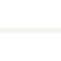 Frise murale grise chambre adulte | Frise papier peint rayures horizontales | Frise tapisserie blanche argentée pour entrée - 5,00 x 0,05 m