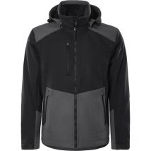 127188-996-2XL Softshell-Winterjacke 4060 cfj 2XL Schwarz/Grau Wind, ra - Fristads