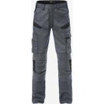 Arbeitshose 2555 STFP FRISTADS Grau/Schwarz Gr. D104