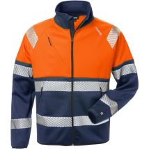 Fristads 129509-271-XS High Vis Sweatjacke, Kl. 1 4517 SSL - Reißverschluss bis