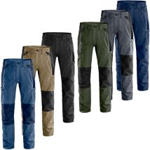 Service Stretch 2540 lwr Arbeitshose mit mehreren Taschen - 58 (eu) - Grigio/Nero - Fristads