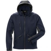Acode 124149-586-M Acode WindWear Softshell-Jacke 1414 shi Marine/Grau Softshell