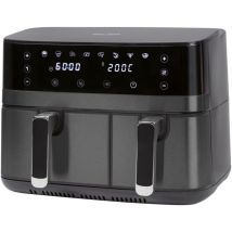 Friteuse À Air Chaud Air Fryer 9l Double Compartiement 2700w Proficook Pc-fr1295h-noir