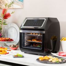 Innovagoods - Friteuse à Air Fryinn Pro Max 12000 Noir 1800 w 12 l Acier inoxydable