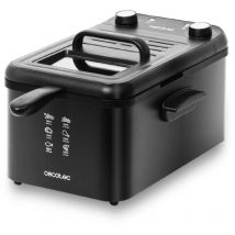 Friteuse of 3 litres of de capacité et 2400 W, withfiltre pour le nettoyage oftheoil.