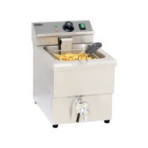 Casselin - Friteuse électrique 8l 3250w avec vanne de vidange cfev8