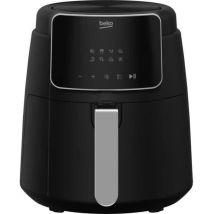 Friteuse multifonction sans huile - BEKO - FRL2244B - 1500 W - 3,9 L pour 0,8 kg de frites - 8 programmes - Ecran tactile - Noir