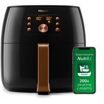 Philips - Friteuse PremiumAirfryer xxl HD9867/90 2225 w Noir