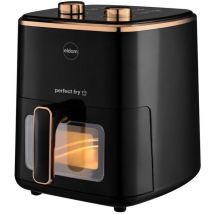 Eldom - Friteuse Sans Graisse Fritta, Capacité 5,0 L, Température Réglable, Horloge, 1500 W