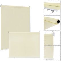 Stores Enrouleurs Extérieur à Opaque différentes Tailles et Couleurs - 100x240cm - Beige - Froadp